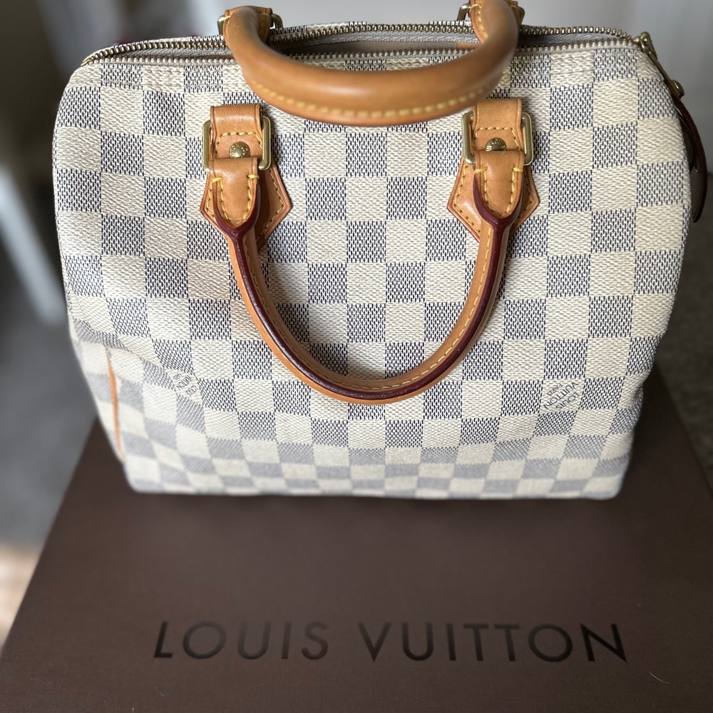 Louis Vuitton Speedy 25 Damier Azur